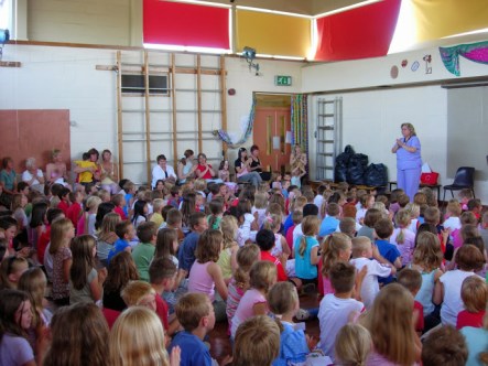 last school assembly