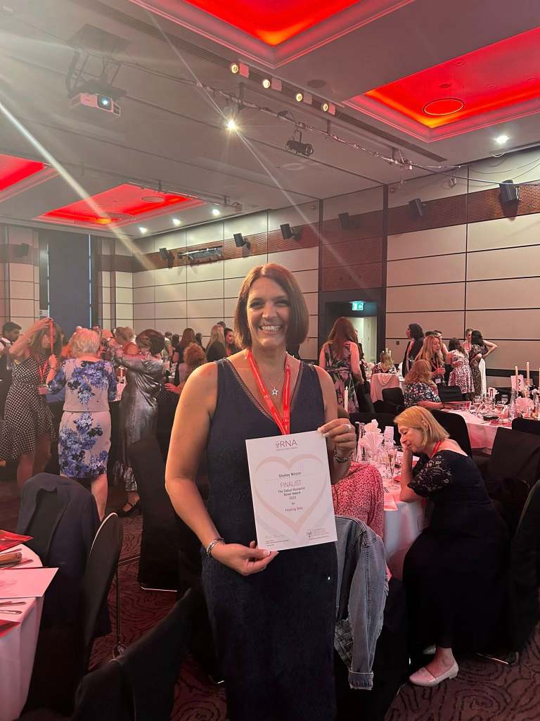 Shelley Wilson Author RNA Finalist 2025